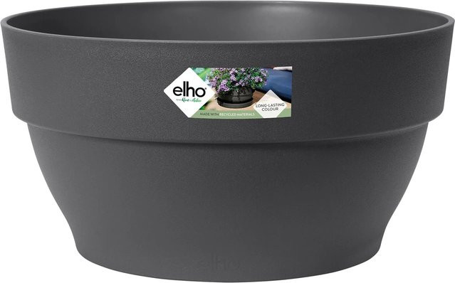 Elho Blumentopfschale Vibia Campana in Anthrazit, Durchmesser: 34 cm, Höhe: 17 cm - Bild 1