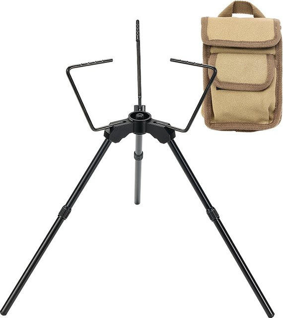 CAMPINGMOON BKZ01 BKZ02 Camping Gas Konverter Shifter für Outdoor Gas Kanister und intelligente Herd Rahmen in Schwarz, B/T/H: 42,0 x 33,5 x 42,0 cm - Bild 1