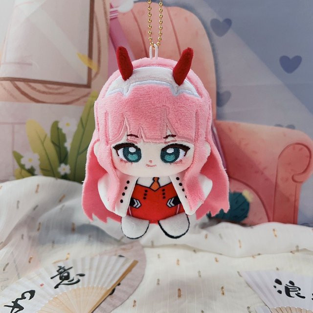 Yiran toy Darling in the Franxx Zero Two, Plüschpuppe, 10cm - Bild 1