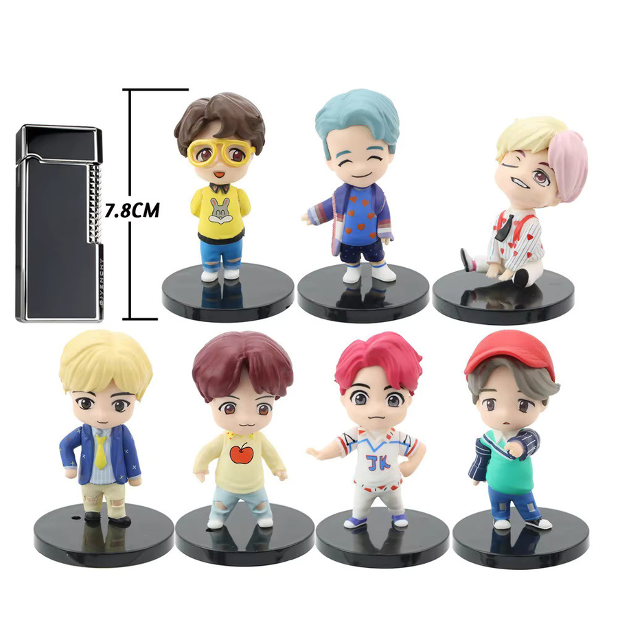 Bandai Bangtan Boys Puppe Modell, 7-teiliges Set - Bild 3