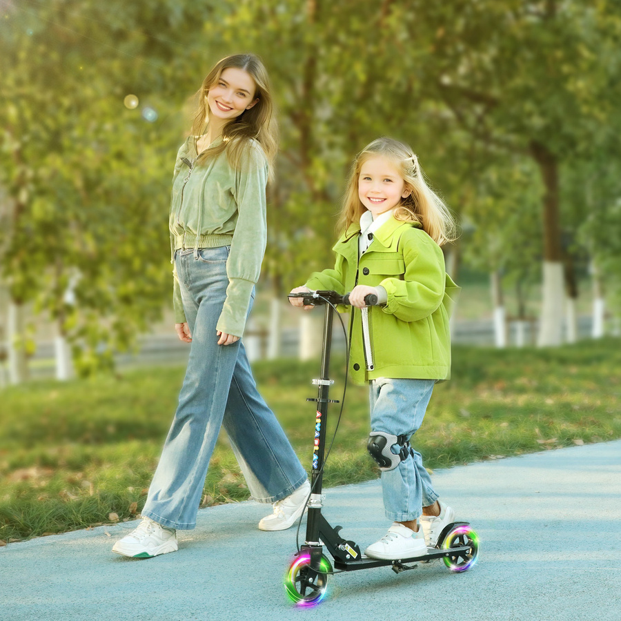 AIYAPLAY Roller Kinder Scooter, mit Leuchtenden Rädern, ab 3 Jahre - Bild 2