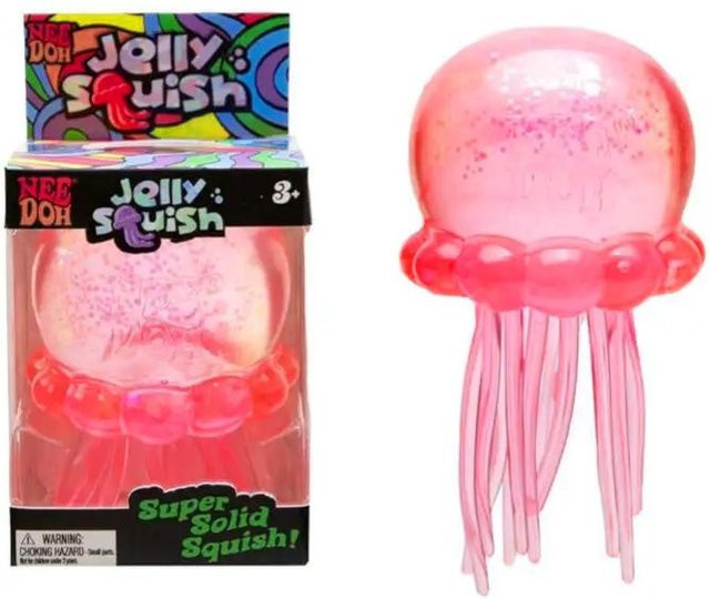 Needoh Oktopus Qualle Squishy Blind Box, rosa - Bild 1