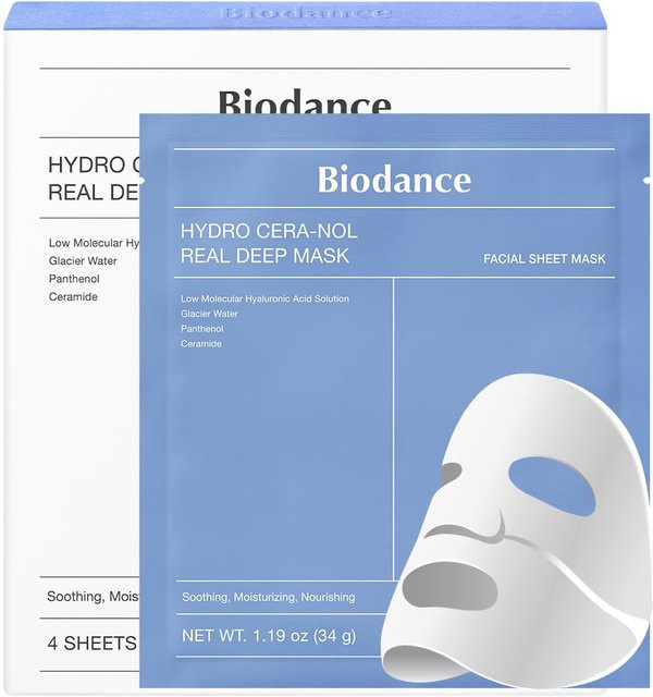Biodance Hydro Cera-nol Real Deep Mask, 4 Stück, für empfindliche Haut - Bild 1