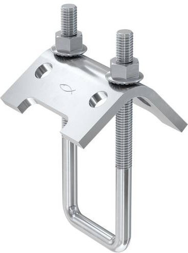 Fischer Trägerkralle 504363, 20 Stück, silber, galvanisiert - Bild 1