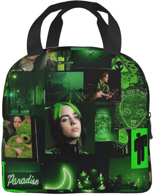Isolierte Lunchbox B-Billie-Girl von Fancy Style Studio in Grün mit thermischem Design für die Arbeit - Bild 1