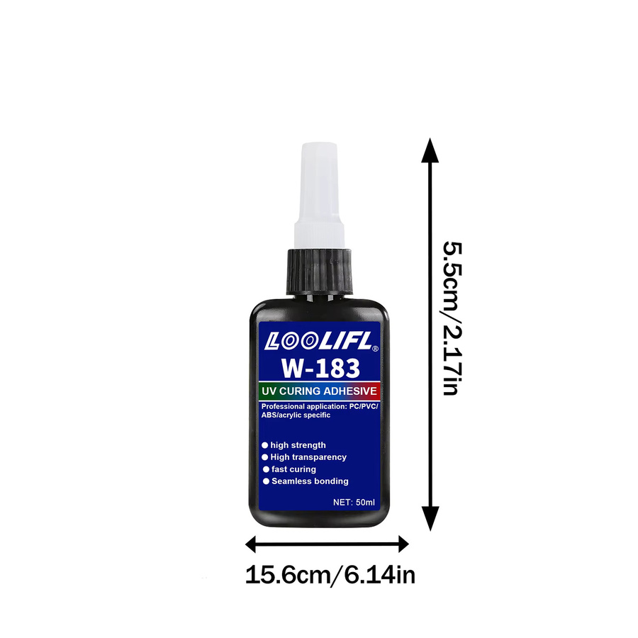 LOOLIFL Kristall-UV-Harzkleber für DIY-Schmuckherstellung, transparent, 50g - Bild 7