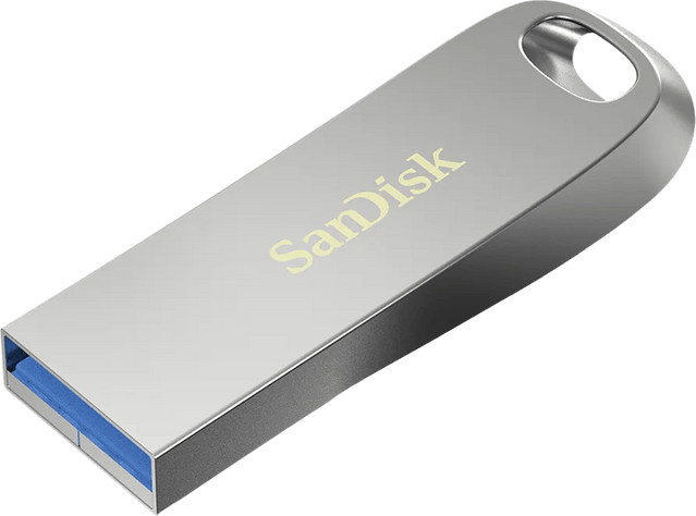 SanDisk Ultra Luxe USB 3.1 Flash Drive 128 GB Silber USB-A - Bild 1