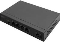 DIGITUS Gigabit PoE Switch mit 4+1 Ports in Schwarz - Bild 1