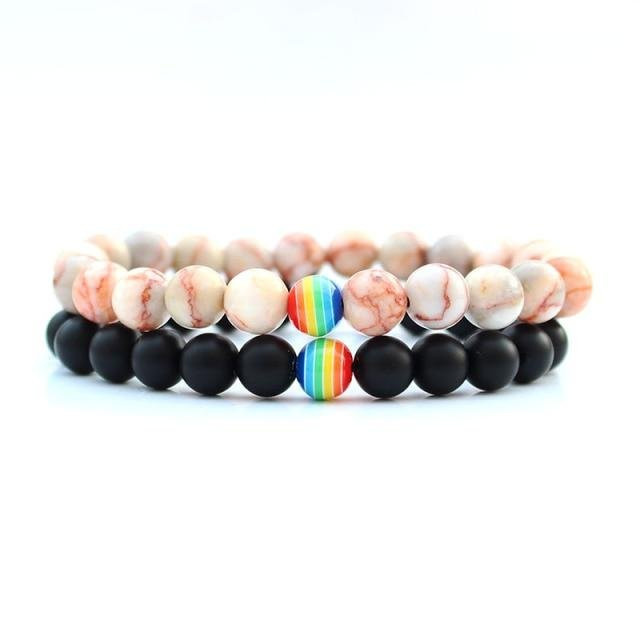 YIRAN Jewelry Armband, Regenbogen, Unisex - Bild 1