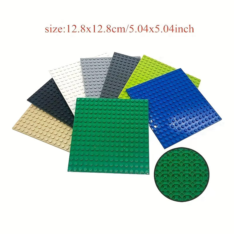 Bausteine Grundplatte, 1-teiliges Set, Braun, Kunststoff - Bild 2