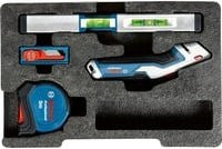 Bosch Professional 13-teiliges Handwerkzeug-Set in Blau mit Messer, Maßband und Wasserwaage aus Aluminium - Bild 2