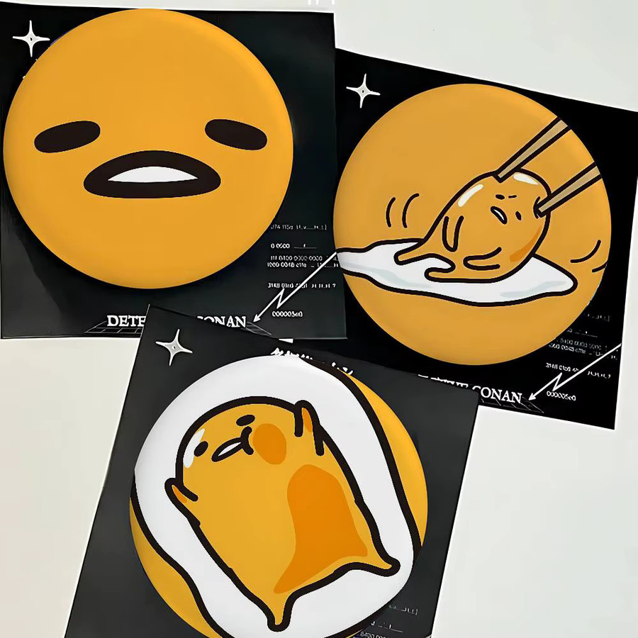Kayou Abzeichen Pins G-Gudetama Kawaii - Bild 2