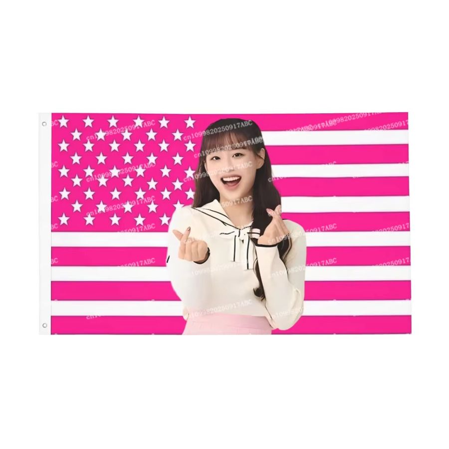 Loona Chuu Wandteppich Grußflagge Banner Aesthetic Chuu Merch aus Stoff - Bild 2