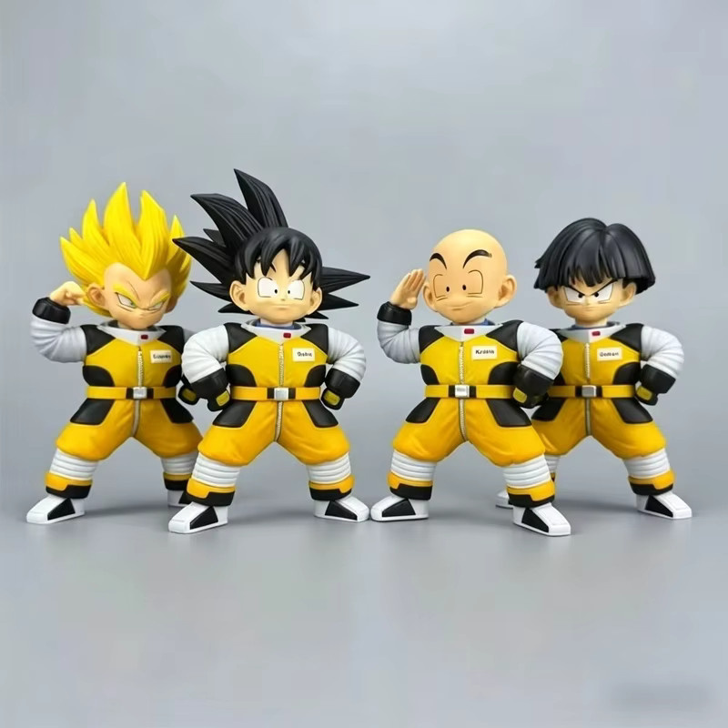 Bandai Dragon Ball Z Astronauten Wukong, Wufan und Beijita, Mobile Figuren, PVC-Statuen - Bild 2