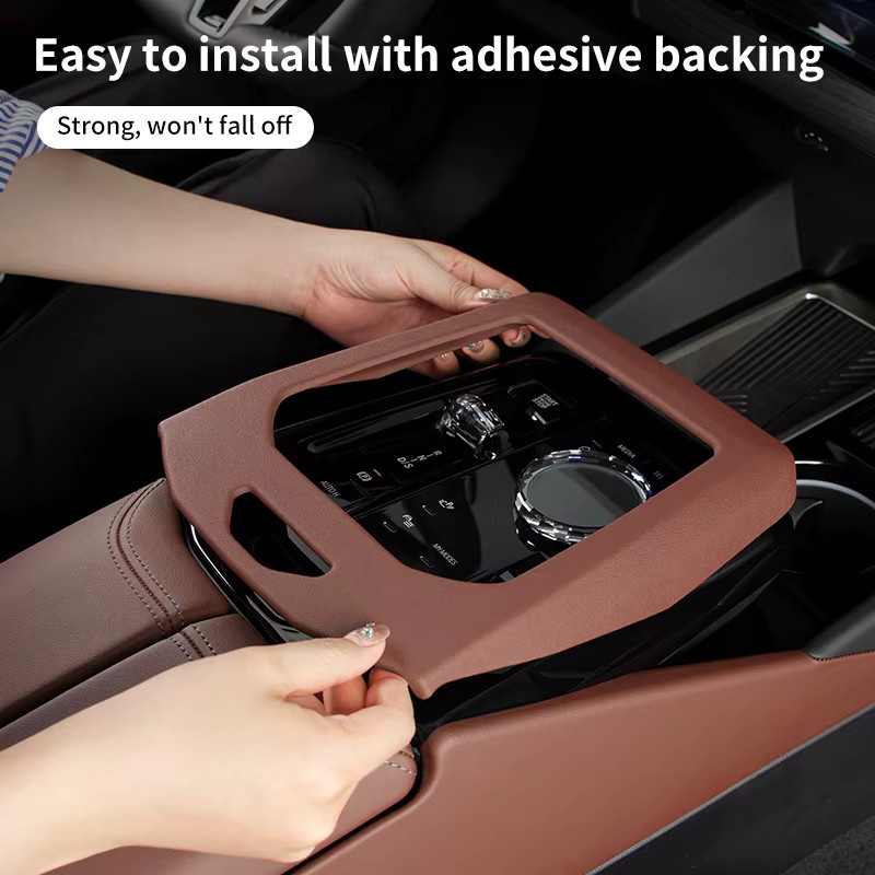 Dekorative Mittelkonsole Abdeckung für BMW 5er G60 (2024/2025) als Schutz für das Schaltsystem und das Interieur - Bild 4