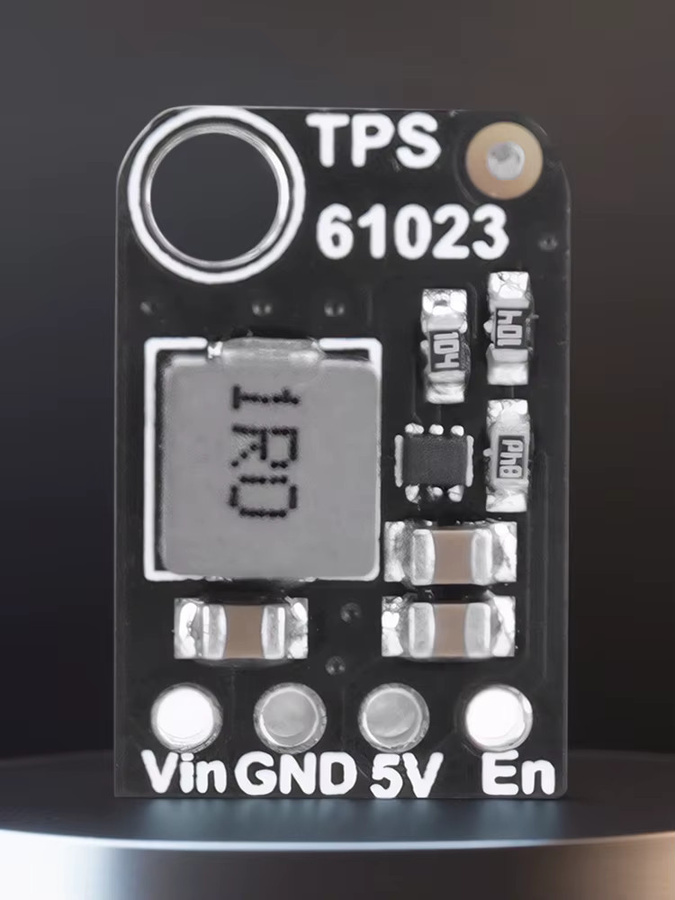 APWIKOGER TPS61023 Mini-Boost-Modul 5 V 1 A Spannungs-Aufwärtsmodul Schwarz - Bild 3