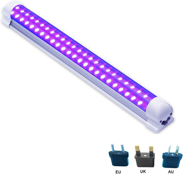 Vusum UV-Härtungslampe mit 10W LED, 365nm 395nm 405nm, Violettes Licht zur Fluoreszenzprüfung und zum Aushärten von Resin und Green Oil - Bild 1