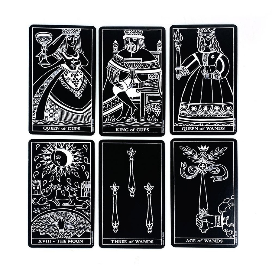 Happy Time For kids Tarotkarten Schwarz Fantasy & Sci-Fi ab 14 Jahren - Bild 5