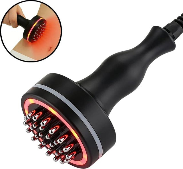 VamsLuna Elektrische Heiz-EMS-Massagebürste, Unisex, Gesicht & Körper - Bild 1