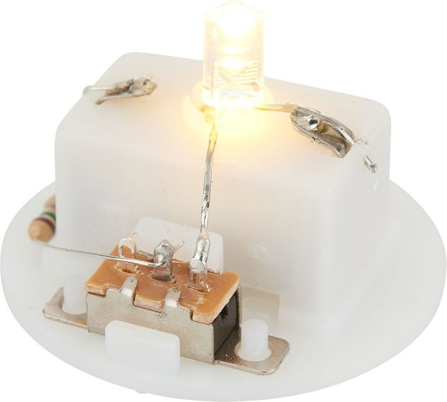 Rico Design LED-Lämpchen Capsule in Weiß mit einem Durchmesser von 3,5 cm - Bild 1