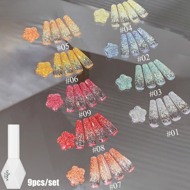 SHAKA Stardust Bounce Sparkle Nagellack, Glänzend - Bild 1