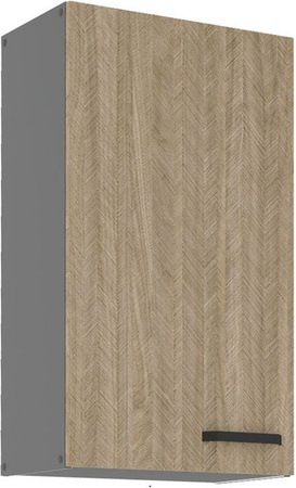 Hängeschrank SCANDI in Fischgrät-Optik, Breite: 50 cm
