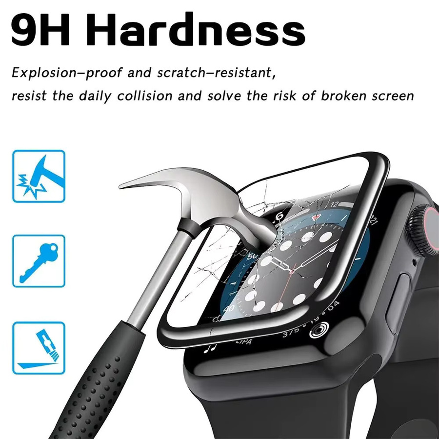 Apple Displayschutzfolie Hydrogel, transparent, Unisex - Bild 5