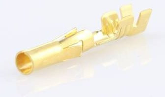 Molex Crimp-Terminal 2095106 aus Messing mit Goldbeschichtung - Bild 1