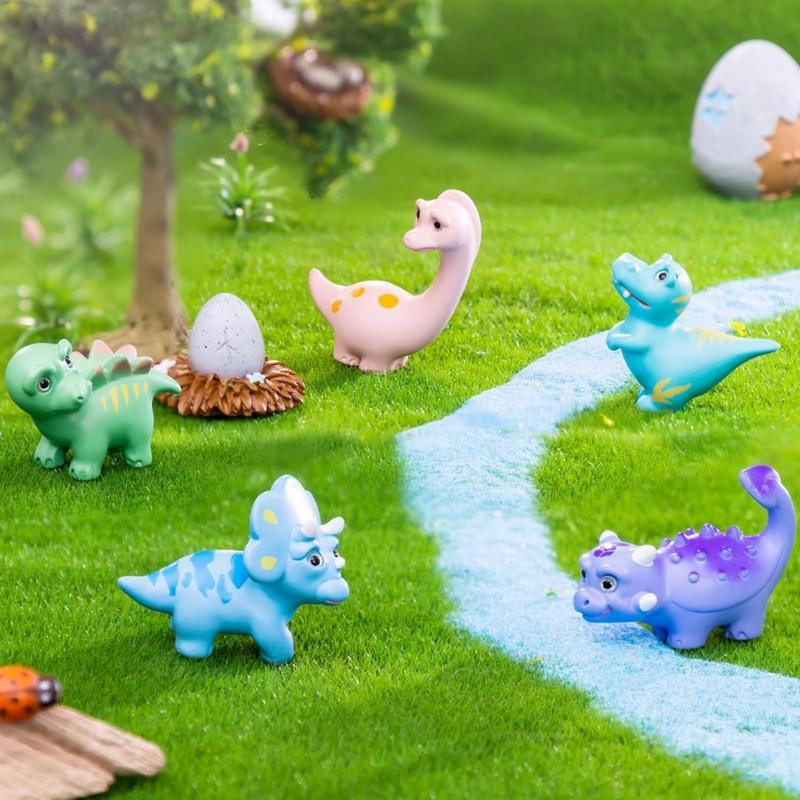 Linyi toy Dinosaurier Figuren aus Harz, 14-teiliges Set - Bild 2