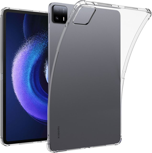 Xiaomi Mi Pad 6 Max 14 Zoll Tablet-Hülle aus transparentem TPU mit Airbag Rundumschutz - Bild 1