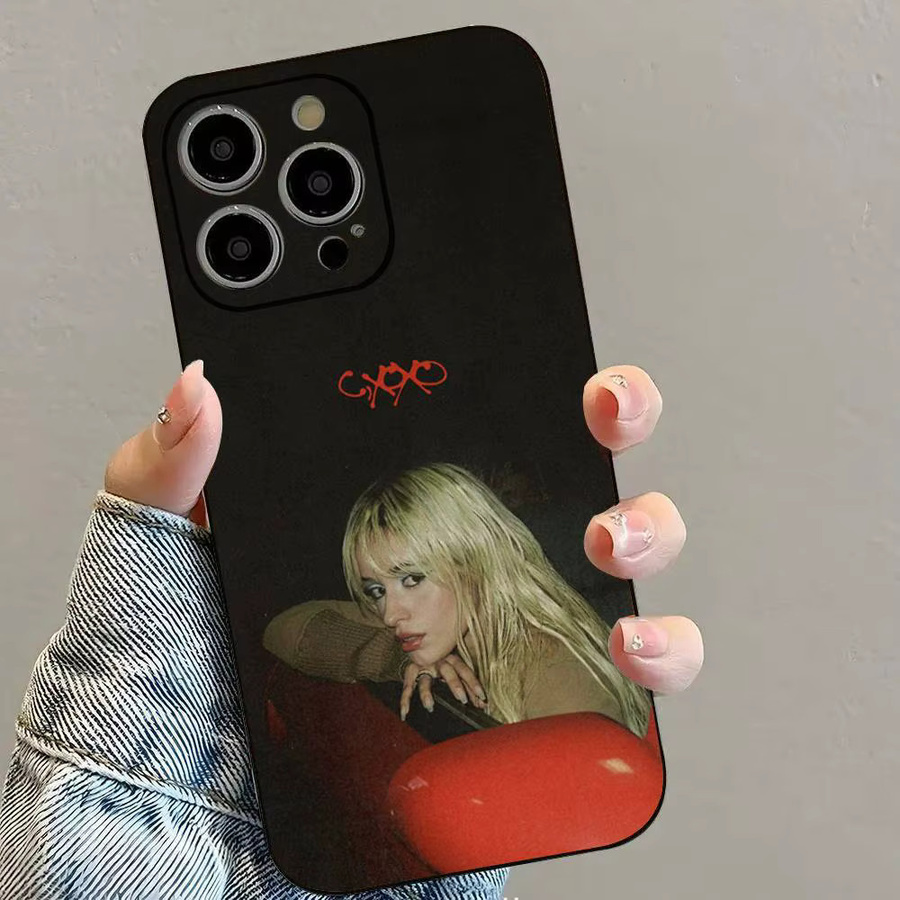 Cxoxo C-Camila C-Cabello Silikon Soft Shell Schutzhülle für Apple iPhone 11 bis 17 Pro Max Plus in Schwarz - Bild 3