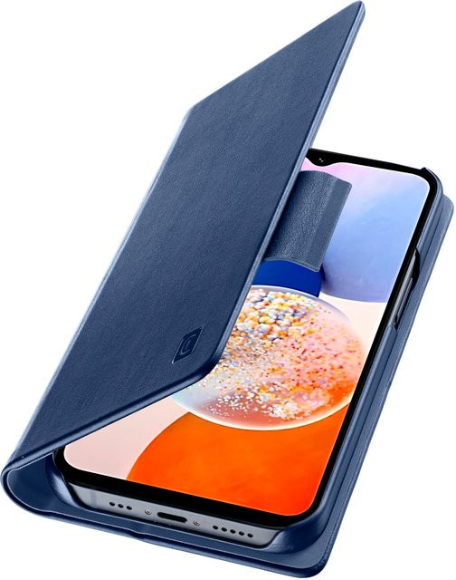 Cellularline Book Case Handyhülle für Samsung Galaxy A15 5G und A15 4G in Blau - Bild 1