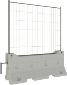 Schake Betonleitwand SET1 in Grau - Bild 1