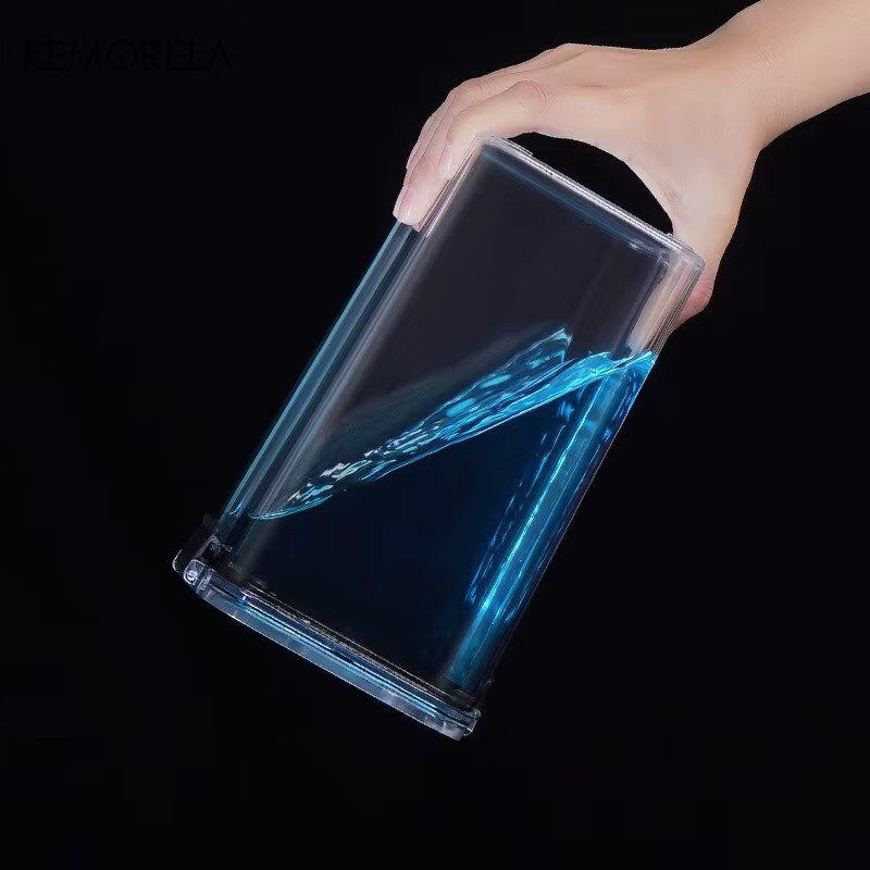 KEMORELA Transparente Frischhaltedosen aus Kunststoff, luftdichte und stapelbare Aufbewahrungsboxen für deine Küche, 460 ml, 700 ml und 1300 ml - Bild 4