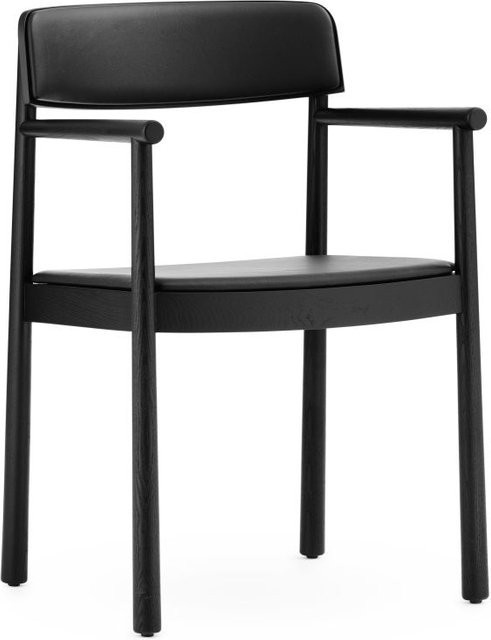 Normann Copenhagen Timb Armlehnstuhl in Schwarz - Bild 1