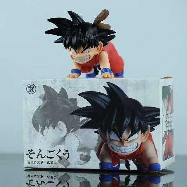 Bandai Dragon Ball Kleine Goku Krabbelnde Statue, Modell, Einzelfigur - Bild 1