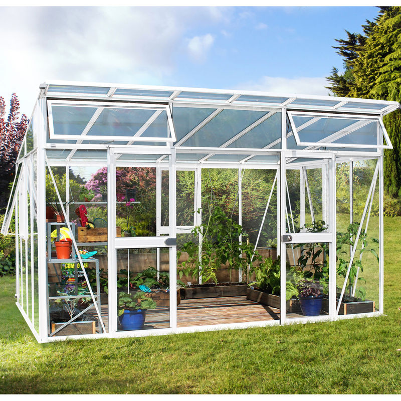Vitavia Gewächshaus Aphrodite 11500 Weiß 11,5 m² - Bild 2
