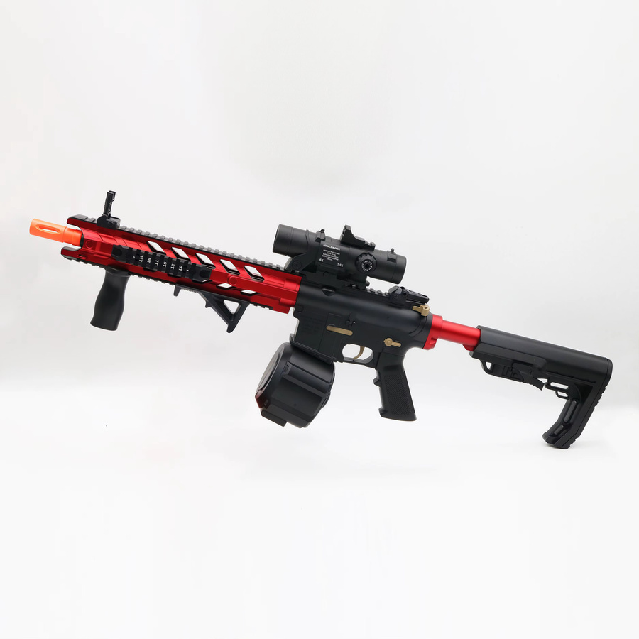 Elektrische Wassergel-Ballblaster-Spielzeugpistole, Rot, Bunt / Mehrfarbig - Bild 5