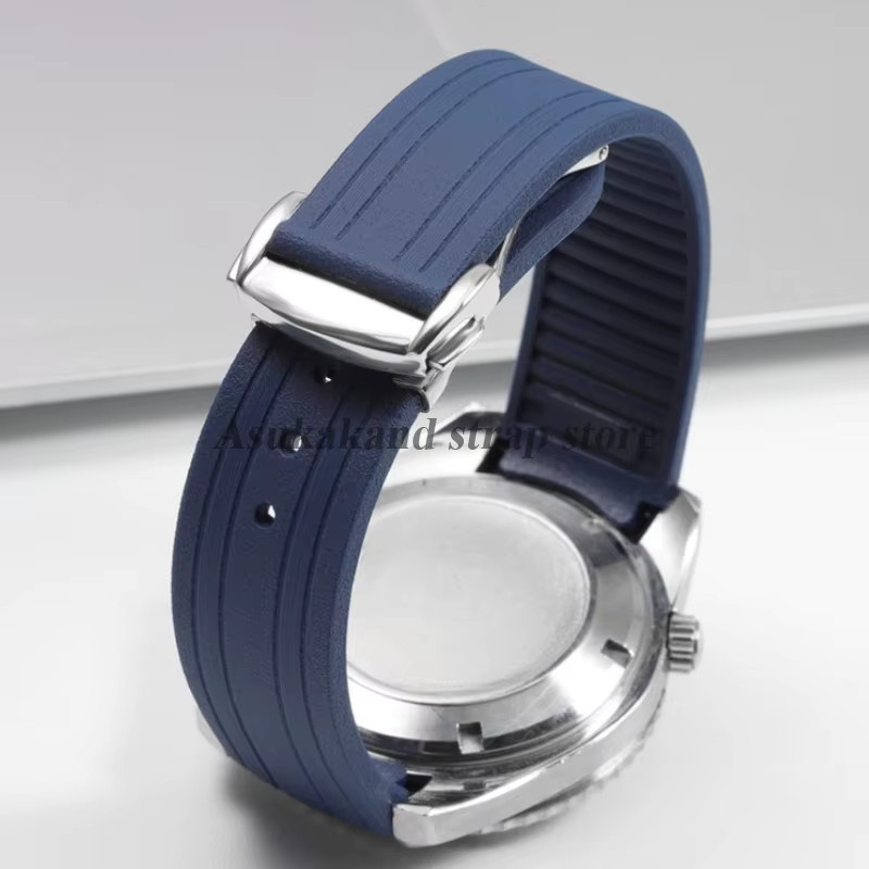 Uhrenarmband Silikon, 20 mm, Unisex - Bild 4