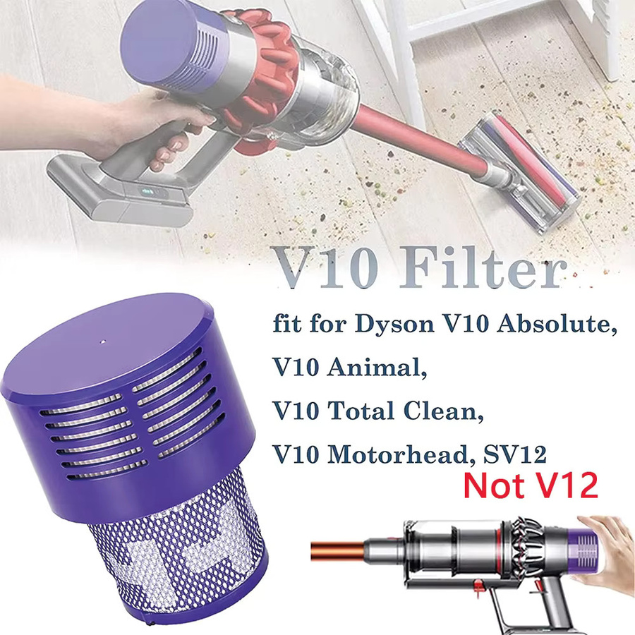 Dyson V10 SV12 Wandhalterung mit Dockingstation und HEPA-Filter in Purple - Bild 4