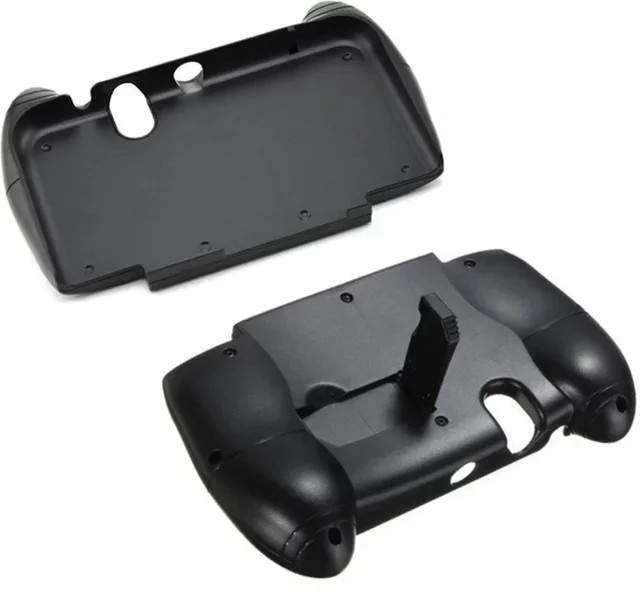Controller-Grip-Hülle mit Aufstellfunktion für Nintendo New 3DS XL LL in Schwarz - Bild 1
