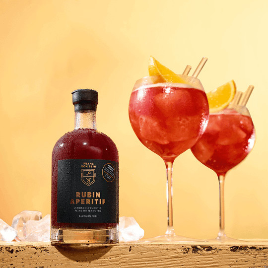 Franz von Fein alkoholfreier Rubin Aperitif 0,2 l - Bild 2