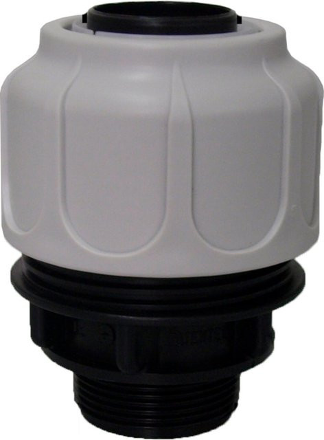 T.I.P. Saugschlauch-Anschlussstück für Schwimmbadfilter aus Kunststoff, Weiß, Durchmesser: 38 mm - Bild 2