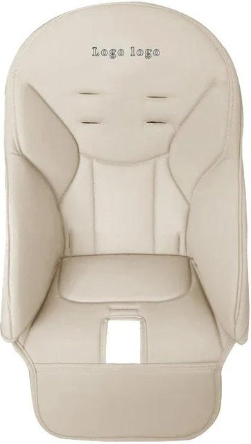 Macroupta Lederkissen für Kinderwagen und Baby Esszimmerstühle mit PU-Verbundschwamm in Beige - Bild 1