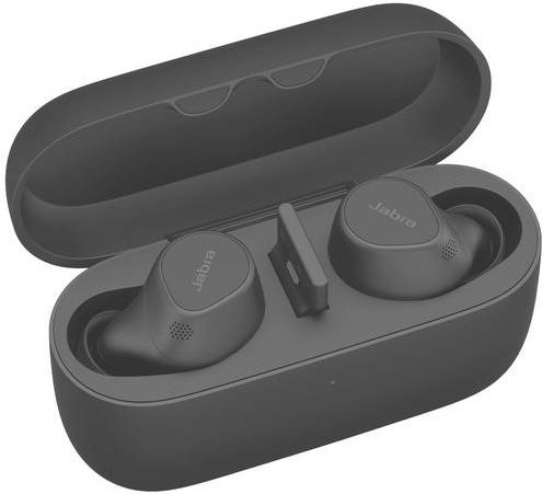 Jabra Evolve2 Buds In-Ear Kopfhörer Bluetooth Stereo Schwarz mit Mikrofon-Rauschunterdrückung - Bild 1