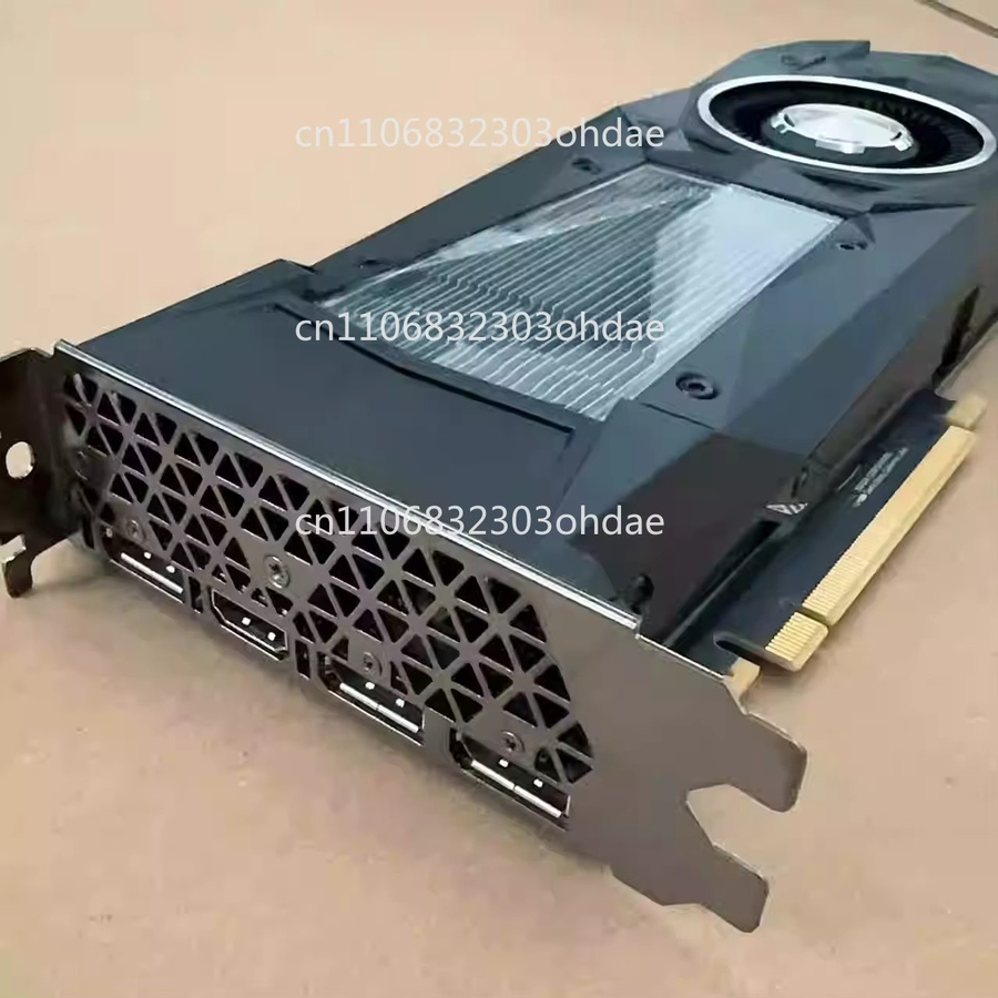 NVIDIA RTX Titan XP Grafikkarte mit 12GB GDDR6X in Schwarz für Design, Rendering und Gaming - Bild 2