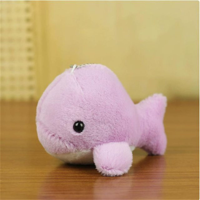 Yiran toy Delfin Puppe Plüschtier, Meerestiere, Rosa / Pink, ab 14 Jahre - Bild 1