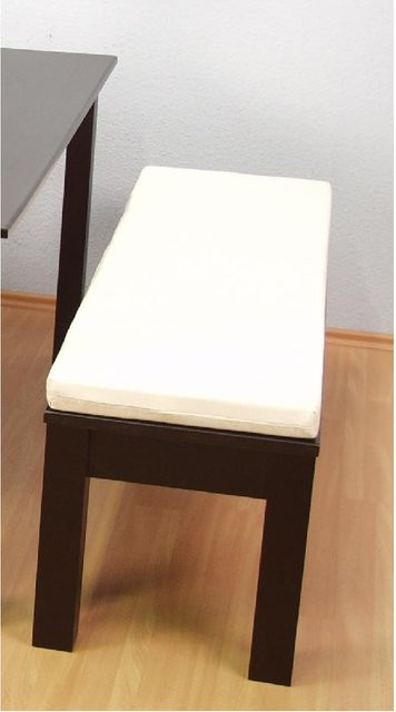 Kissenauflage für Bank Elsa von Möbel direkt online, rechteckig, mit abnehmbarem und waschbarem Bezug, Farben: Beige, Orange, Weiß - Bild 1