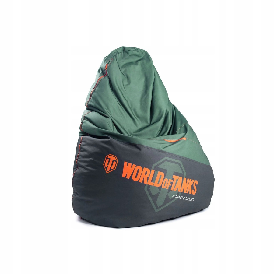 DIABLO CHAIRS Gaming Sitzsack World of Tanks aus wasserabweisendem Codura-Polyester mit Polystyrol-Kugeln - Bild 2