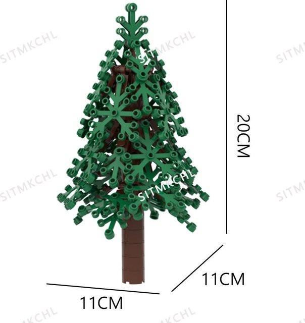 MOC Baustein-Sets Gartenpflanzen & Bäume, Bausatz, ab 6 Jahren - Bild 1